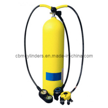 Diving Aluminum Gas Cylinder Set (2.9L)